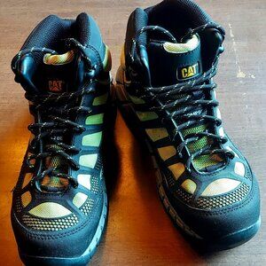 CAT steel toed work boots - hardly worn!